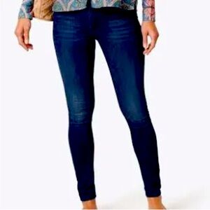 Mother Denim High Waisted Looker Ankle Jeans in Up Your Alley Size 29 EUC